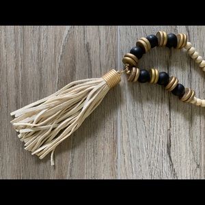 Mud Pie Tassel Necklace